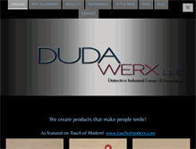 Tablet Screenshot of dudawerx.com